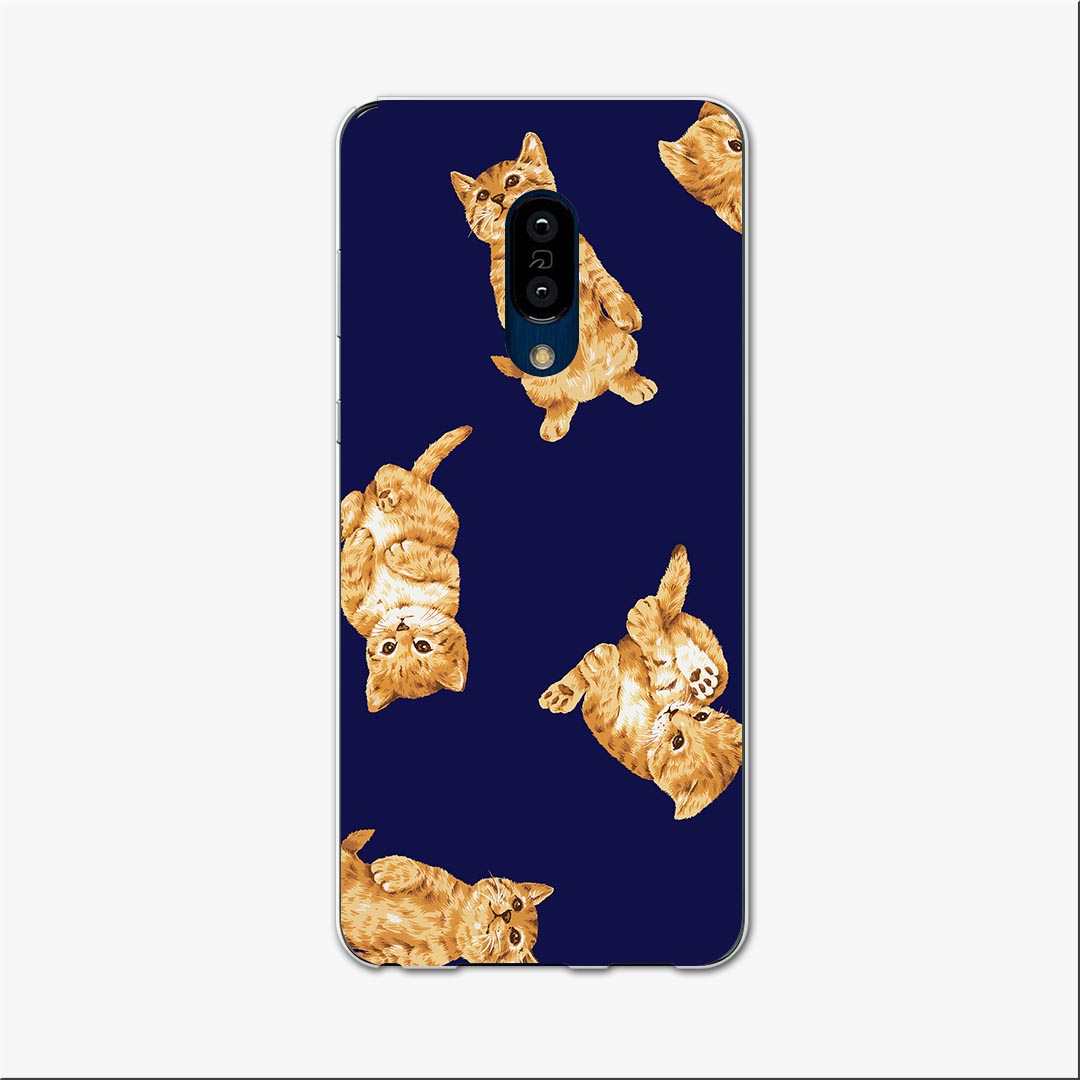 AQUOS zero2 アクオス ゼロツー aquoszero2 ソフトバンク softbank スマホ カバー ケース スマホケース スマホカバー TPU ソフトケース 008815 イラスト　猫　ネコ