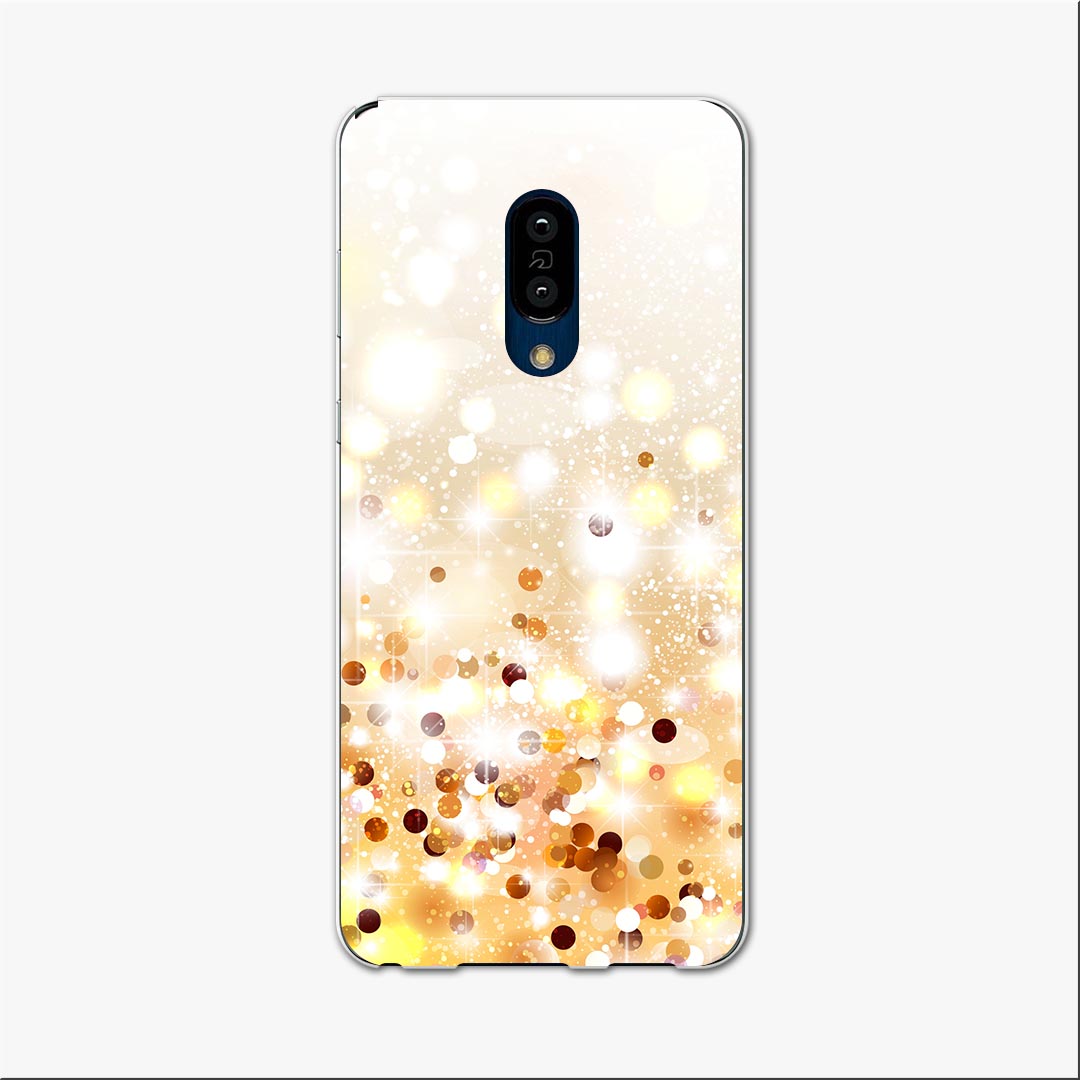 SHV47 AQUOS zero2 アクオス ゼロツー shv47 au エーユー スマホ カバー ケース スマホケース スマホカバー TPU ソフトケース 010170 金　ゴールド　キラキラ