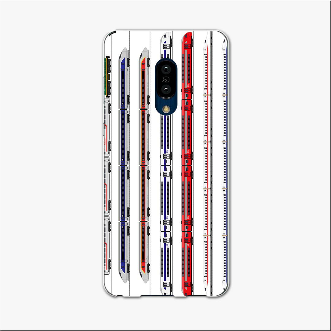 AQUOS zero2 アクオス ゼロツー aquoszero2 ソフトバンク softbank スマホ カバー ケース スマホケース スマホカバー TPU ソフトケース 013216 乗り物　新幹線　電車