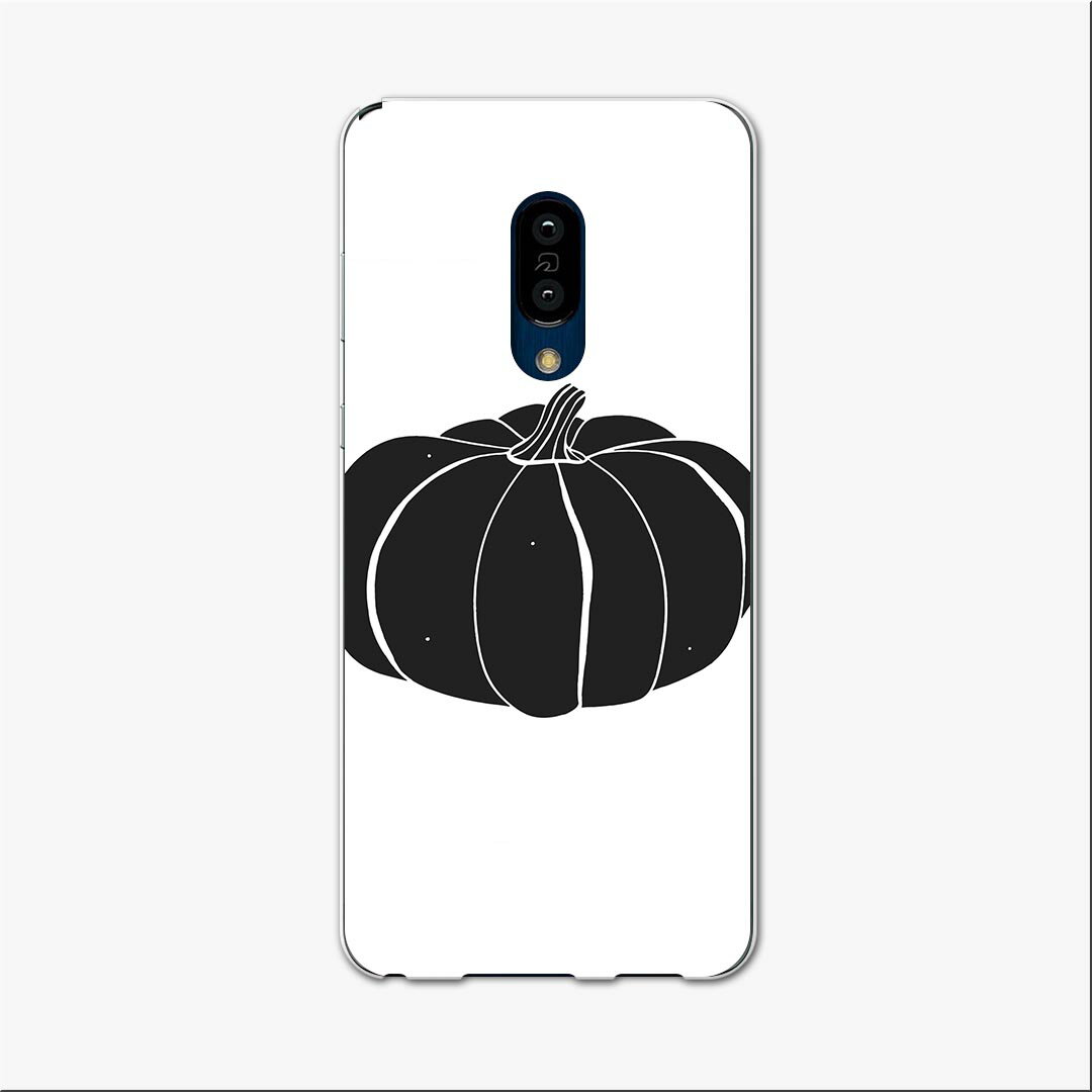 乐天商城 - SHV47 AQUOS zero2 アクオス ゼロツー shv47 au エーユー スマホ カバー ケース スマホケース スマホカバー TPU ソフトケース 015741 かぼちゃ　食べ物　野菜　モノクロ
