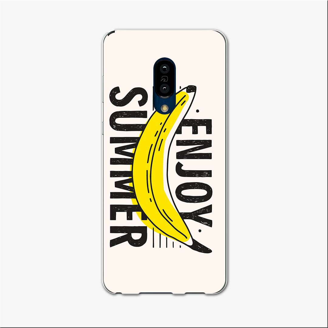 樂天商城 - AQUOS zero2 アクオス ゼロツー aquoszero2 ソフトバンク softbank スマホ カバー ケース スマホケース スマホカバー TPU ソフトケース 016124 バナナ　果実　英語