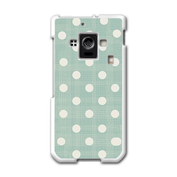 SH-02E AQUOS PHONE ZETA アクオスフォン sh02e docomo ドコモ スマホ カバー スマホケース ハード pc ケース ハードケース 水玉 ドット 緑 チェック ボーダー 000290
