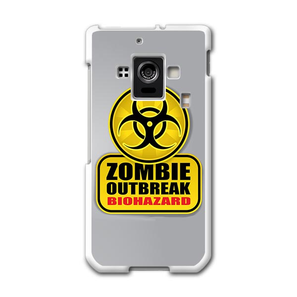 SH-02E AQUOS PHONE ZETA アクオスフォン sh02e docomo ドコモ スマホ カバー スマホケース ハード pc ケース ハードケース 標識 ゾンビ バイオハザード ユニーク 001180