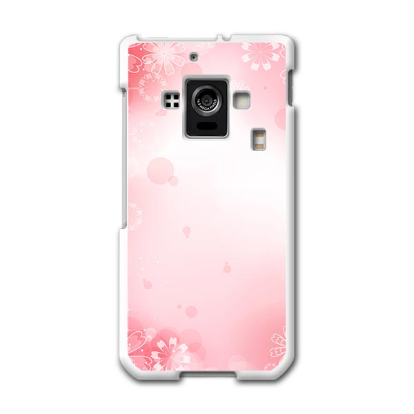 SH-02E AQUOS PHONE ZETA アクオスフォン sh02e docomo ドコモ スマホ カバー スマホケース ハード pc ケース ハードケース 花 フラワー ピンク フラワー 001997