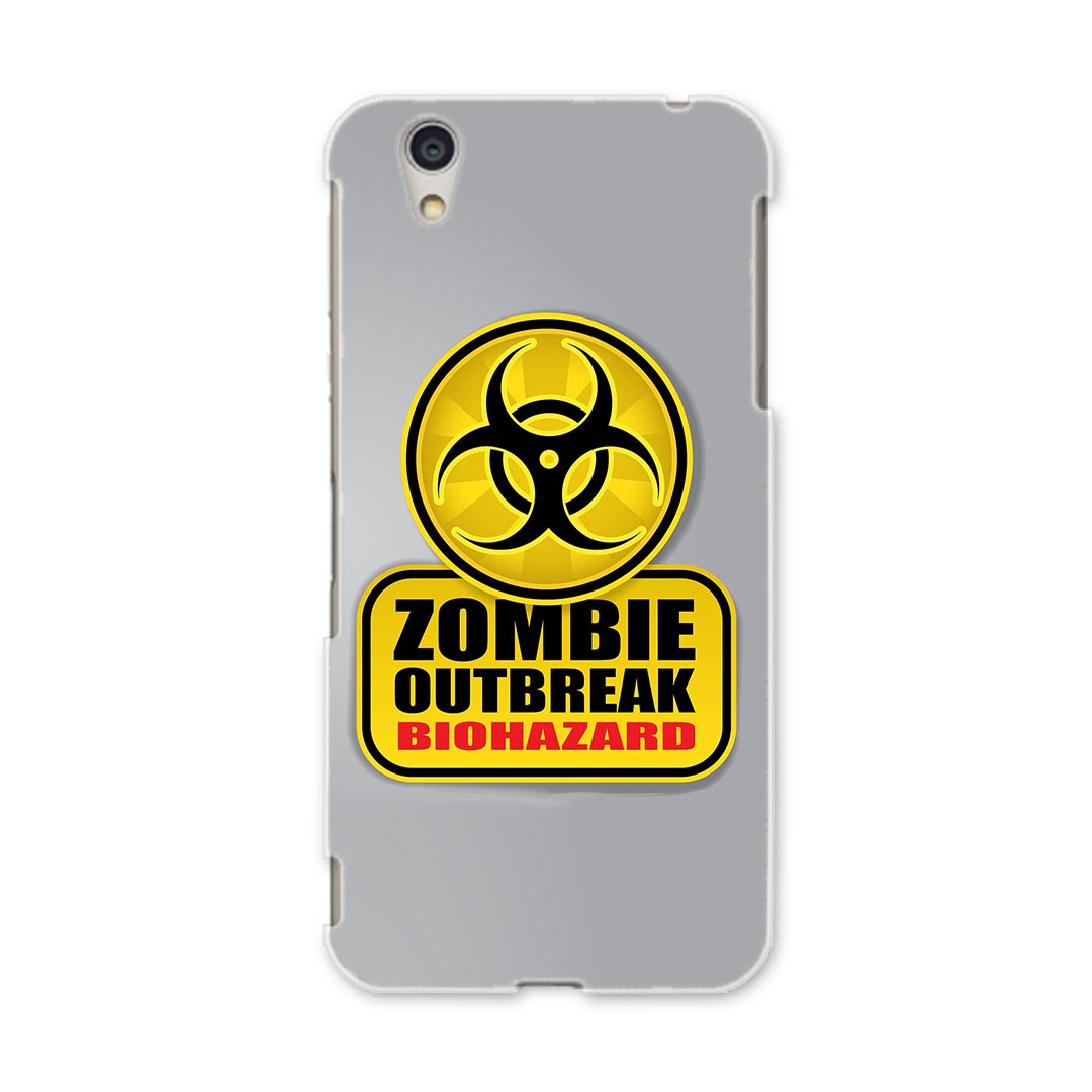 AQUOSL AQUOS L UQ mobile Sharp シャープ simfree SIMフリー スマホ カバー ケース スマホケース スマホカバー PC ハードケース 001180 標識 ゾンビ バイオハザード