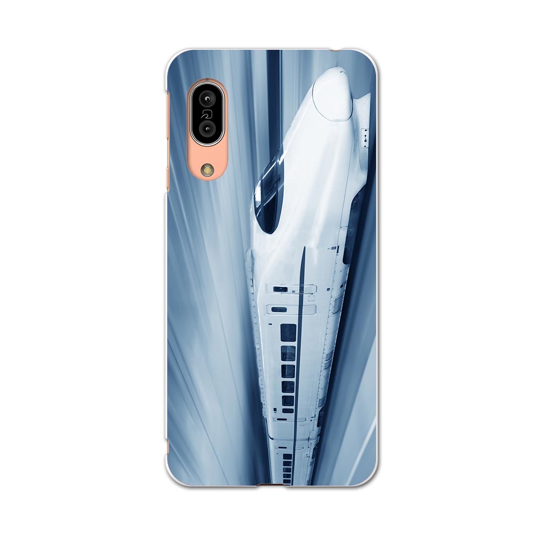 AQUOS sense3 SH-02M アクオス センススリー sh02m 専用ソフトケース スマホカバー カバー ケース tpu ソフト ケース 000868 新幹線