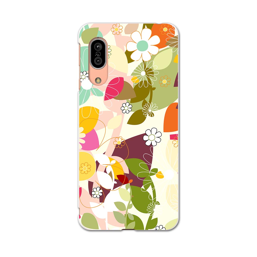 Rakuten - AQUOS sense3 SH-02M アクオス センススリー sh02m 専用ソフトケース スマホカバー カバー ケース tpu ソフト ケース 005819 カラフル　花
