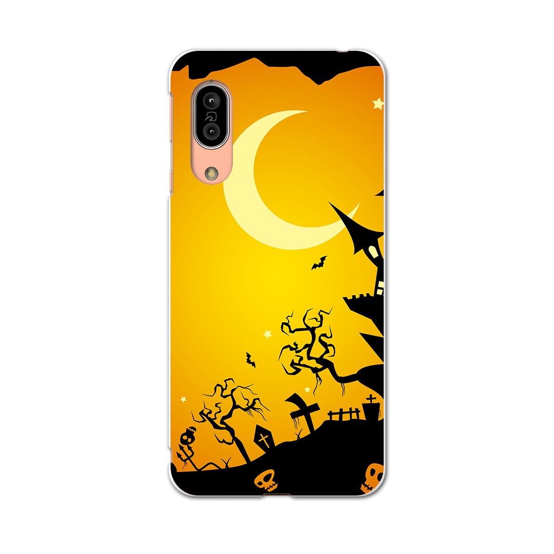 SH-02M AQUOS sense3 アクオス センススリー sh02m docomo ドコモ スマホ カバー 全機種対応 あり ケース スマホケース スマホカバー TPU ソフトケース 007246 ハロウィン