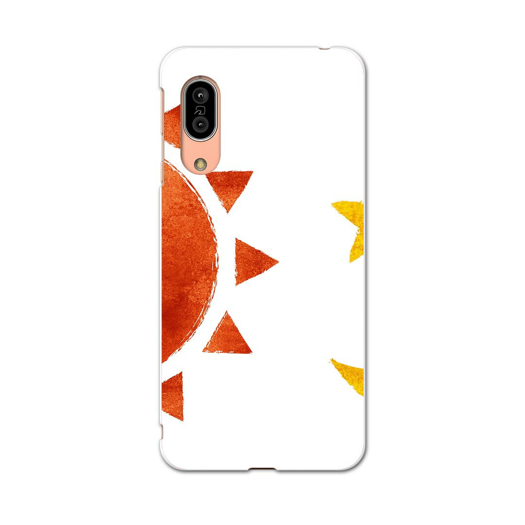 樂天商城 - SH-02M AQUOS sense3 アクオス センススリー sh02m docomo ドコモ スマホ カバー 全機種対応 あり ケース スマホケース スマホカバー TPU ソフトケース 008832 イラスト　太陽　月