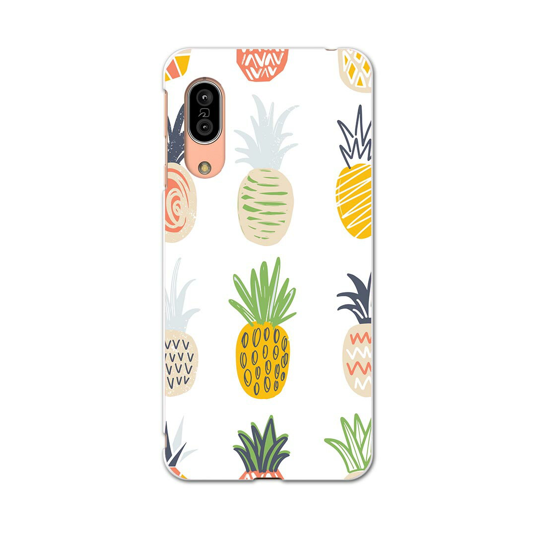 樂天商城 - AQUOS sense3 SH-02M アクオス センススリー sh02m 専用ソフトケース スマホカバー カバー ケース tpu ソフト ケース 016125 パイナップル　果実
