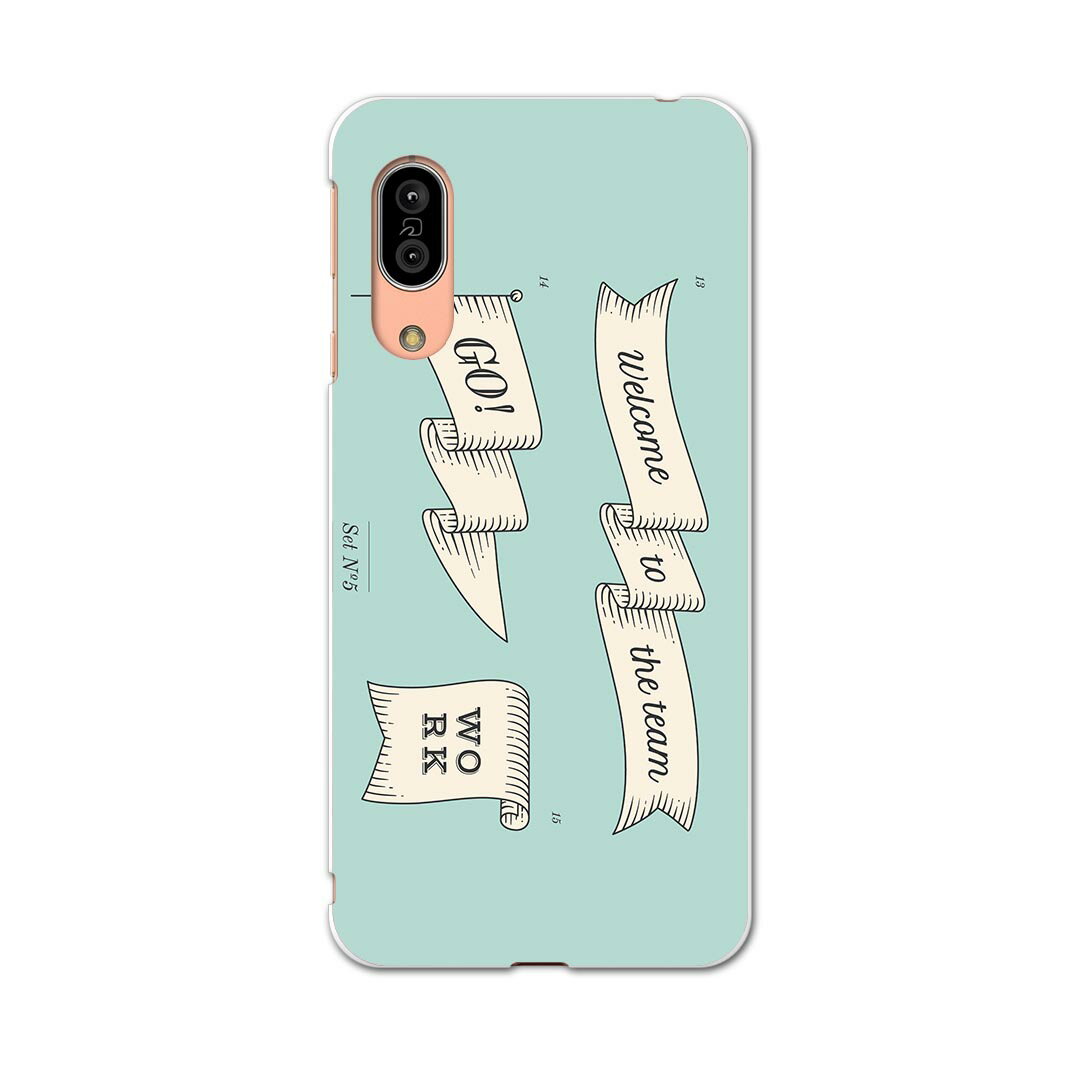 Rakuten - SHV45 AQUOS sense3 アクオス センススリー shv45 エーユー au スマホ カバー ケース スマホケース スマホカバー TPU ソフトケース 016432 旗　英語