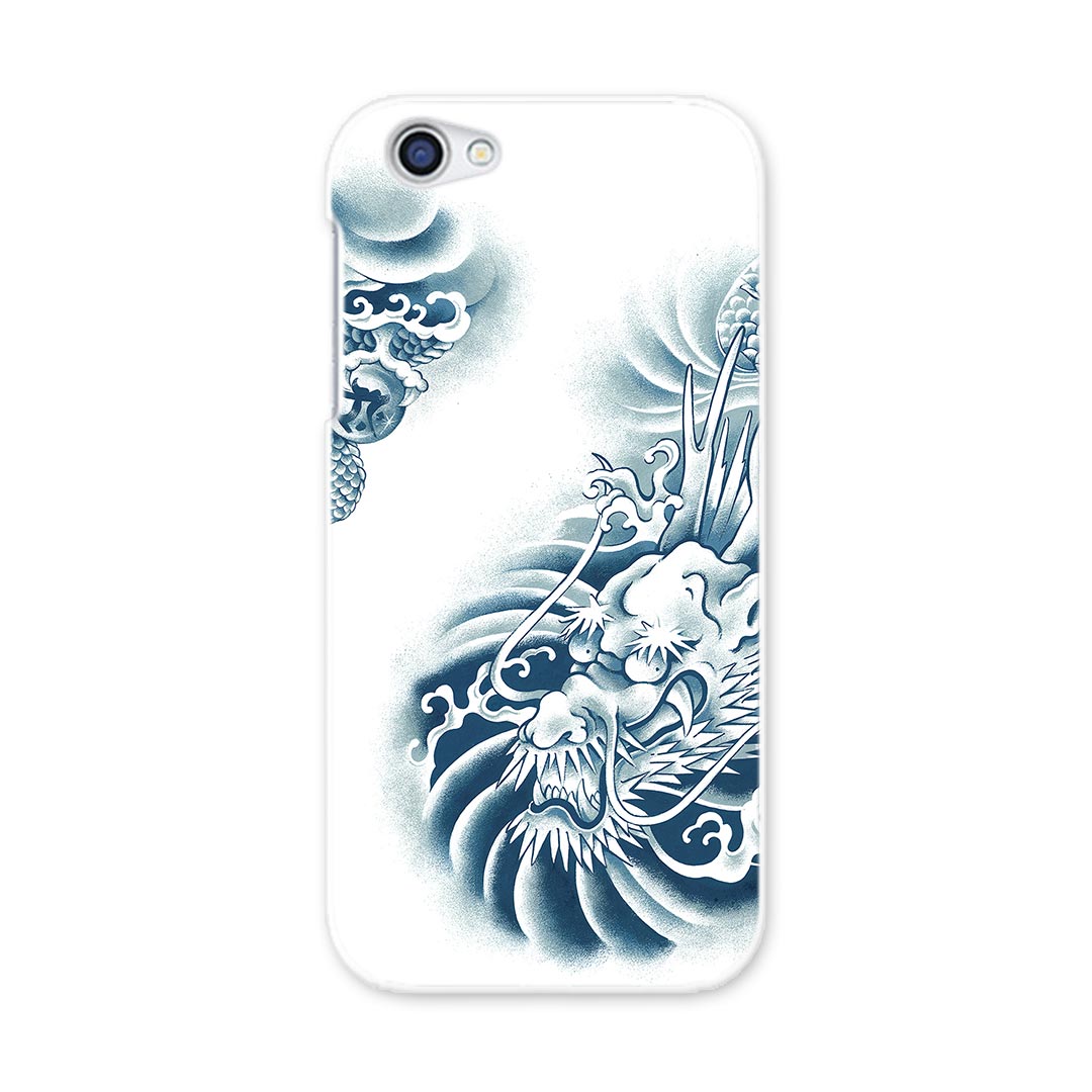 SH-03J AQUOS R アクオス R sh03j docomo ドコモ スマホ カバー スマホケース スマホカバー PC ハードケース 龍　ドラゴン　和 クール 001218