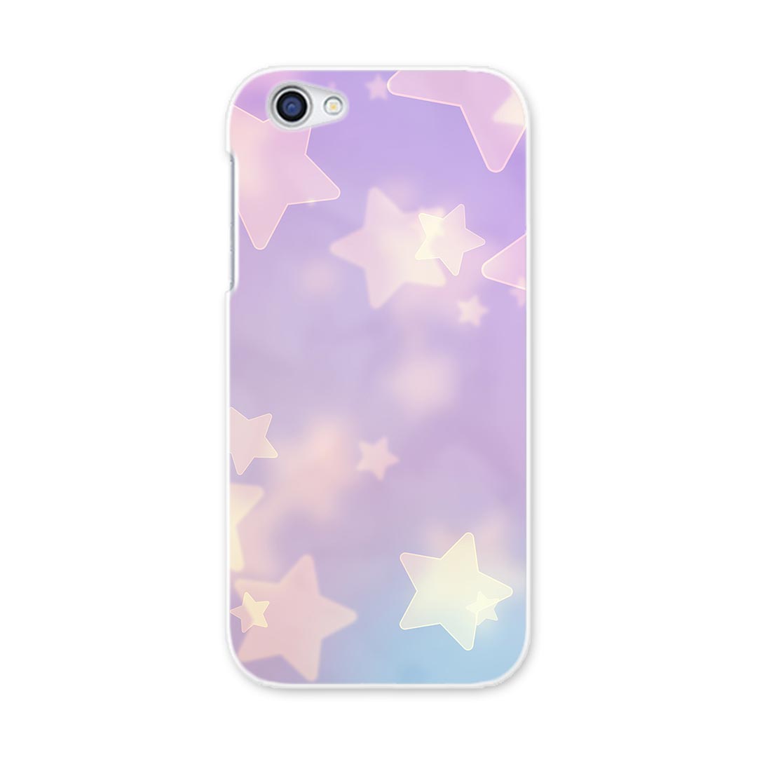 SH-03J AQUOS R アクオス R sh03j docomo ドコモ スマホ カバー ケース スマホケース スマホカバー PC ハードケース 星　模様　スター ラグジュアリー 006978