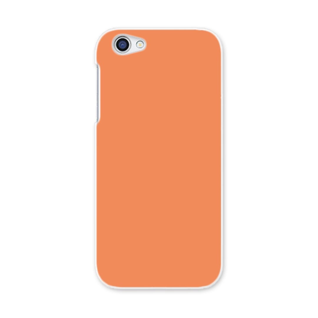 SH-03J AQUOS R アクオス R sh03j docomo ドコモ スマホ カバー ケース スマホケース スマホカバー PC ハードケース シンプル　無地　オレンジ その他 009000
