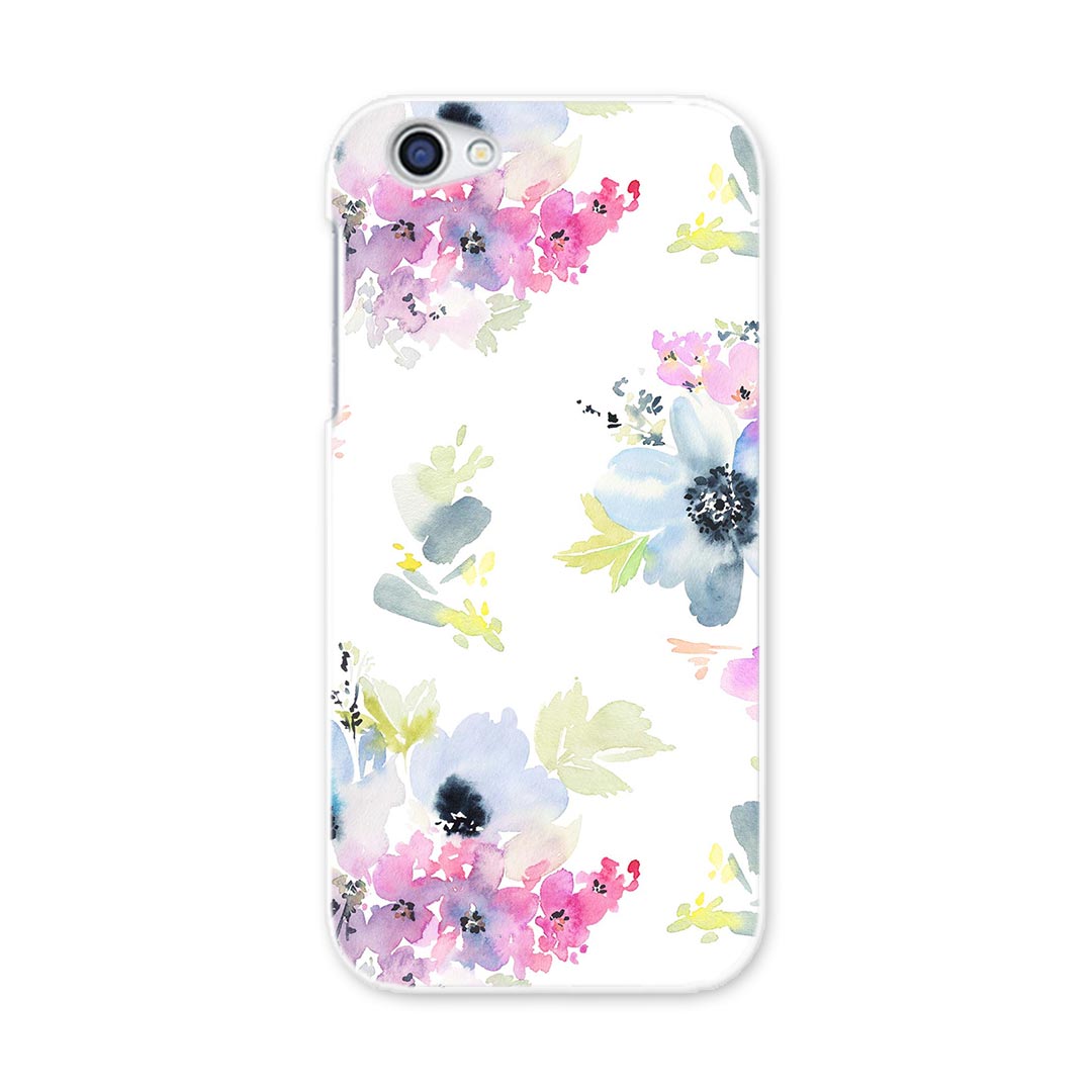 SH-03J AQUOS R アクオス R sh03j docomo ドコモ スマホ カバー ケース スマホケース スマホカバー PC ハードケース 花　水彩　カラフル 011110