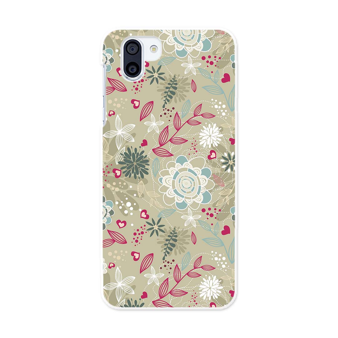 SHV42 AQUOS R2 アクオス アールツー au エーユー shv42 スマホ カバー ケース スマホケース スマホカバー TPU ソフトケース 000740 花 葉