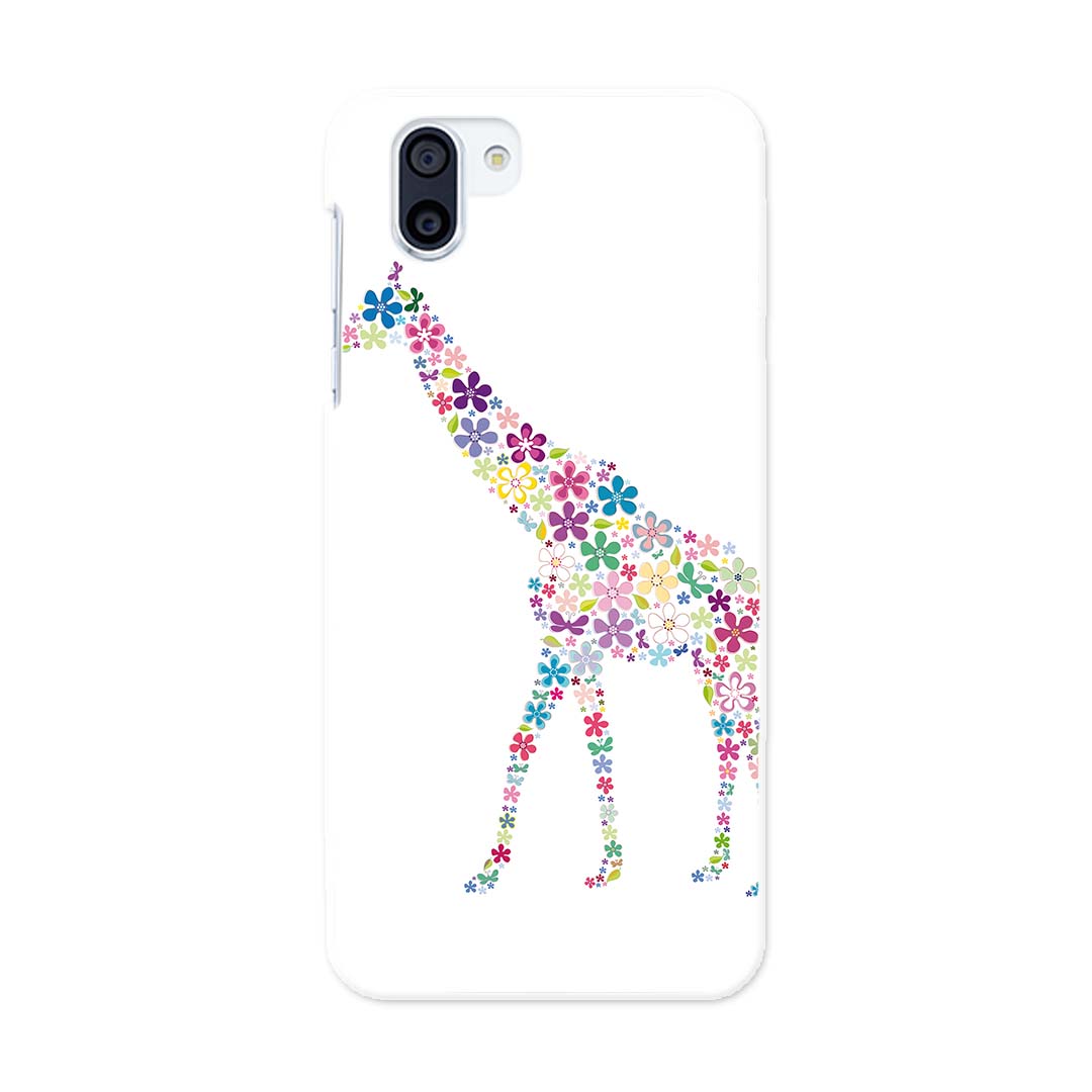 SH-03K AQUOS R2 アクオスアールツー docomo sh03k ドコモ スマホ カバー ケース スマホケース スマホカバー PC ハードケース 002464 カラフル　動物　花