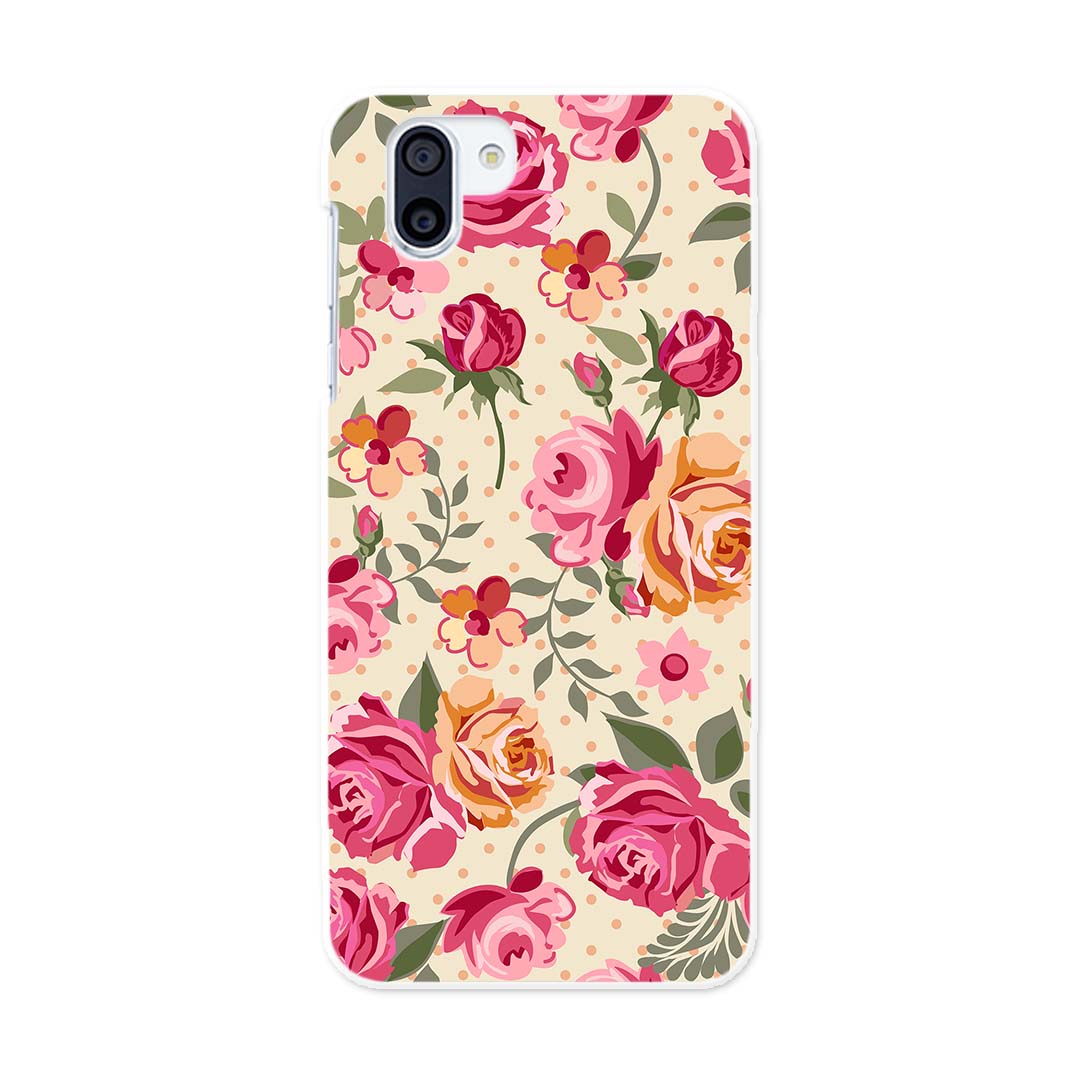 SH-03K AQUOS R2 アクオスアールツー docomo sh03k ドコモ スマホ カバー ケース スマホケース スマホカバー PC ハードケース 004834 薔薇　花　ピンク