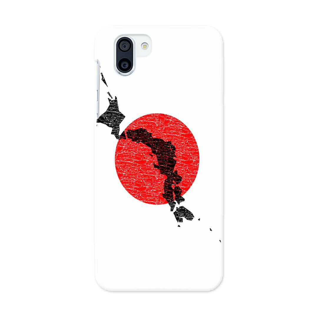 SHV42 AQUOS R2 アクオス アールツー au エーユー shv42 スマホ カバー ケース スマホケース スマホカバー TPU ソフトケース 013273 日本　地図　日の丸