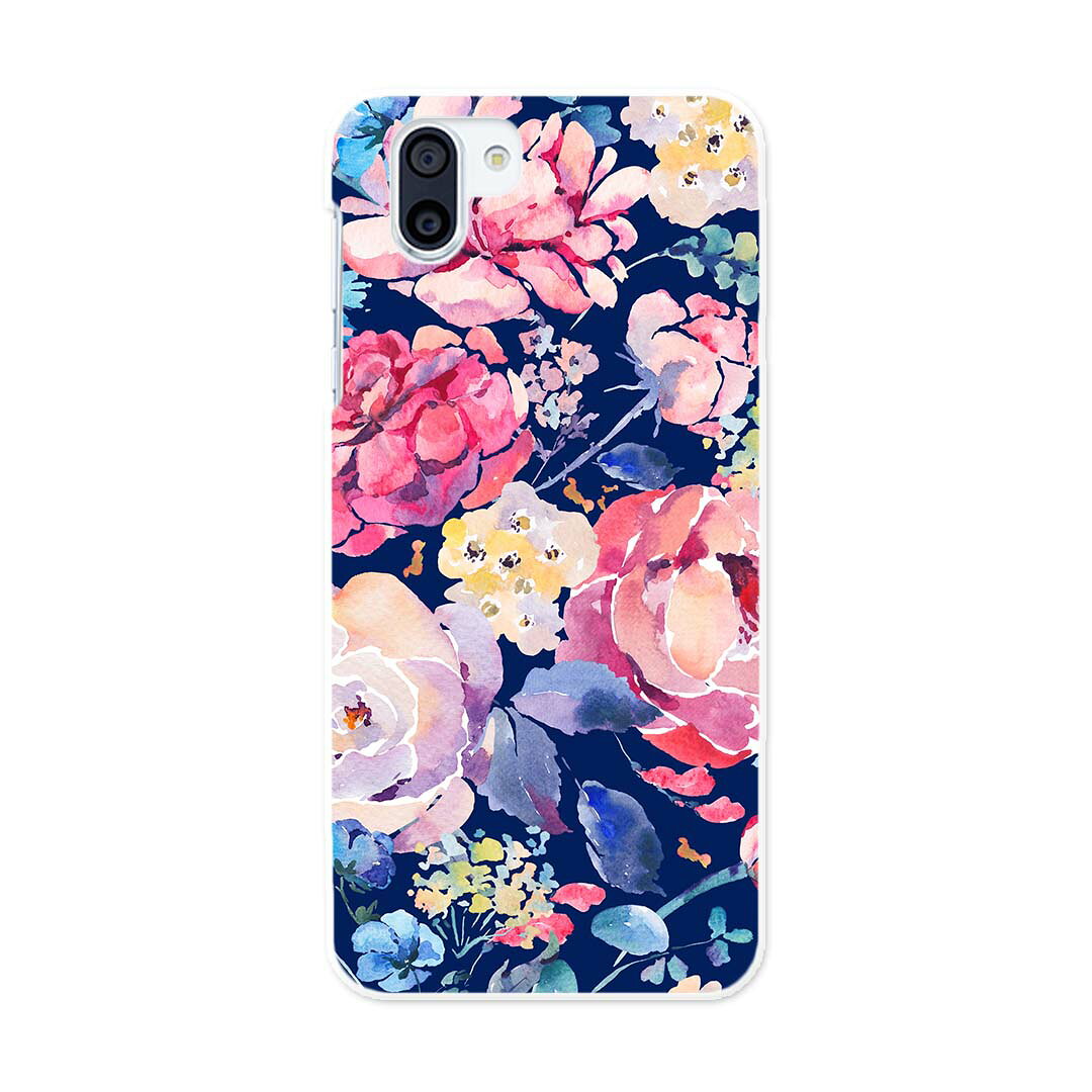 SH-03K AQUOS R2 アクオスアールツー docomo sh03k ドコモ スマホ カバー スマホケース スマホカバー PC ハードケース 014673 花　フラワー　カラフル
