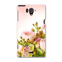 SH-04F AQUOS ZETA アクオスゼータ sh04f docomo ドコモ スマホ カバー ケース スマホケース スマホカバー TPU ソフトケース 花　フラワー　ピンク フラワー 写真・風景 005354