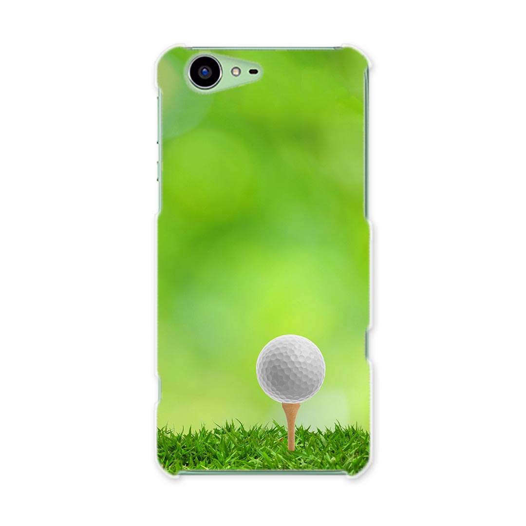SH-04H AQUOS ZETA アクオスフォン ゼータ sh04h docomo ドコモ スマホ カバー スマホケース スマホカバー PC ハードケース ゴルフ　ショット　芝生 スポーツ 000218