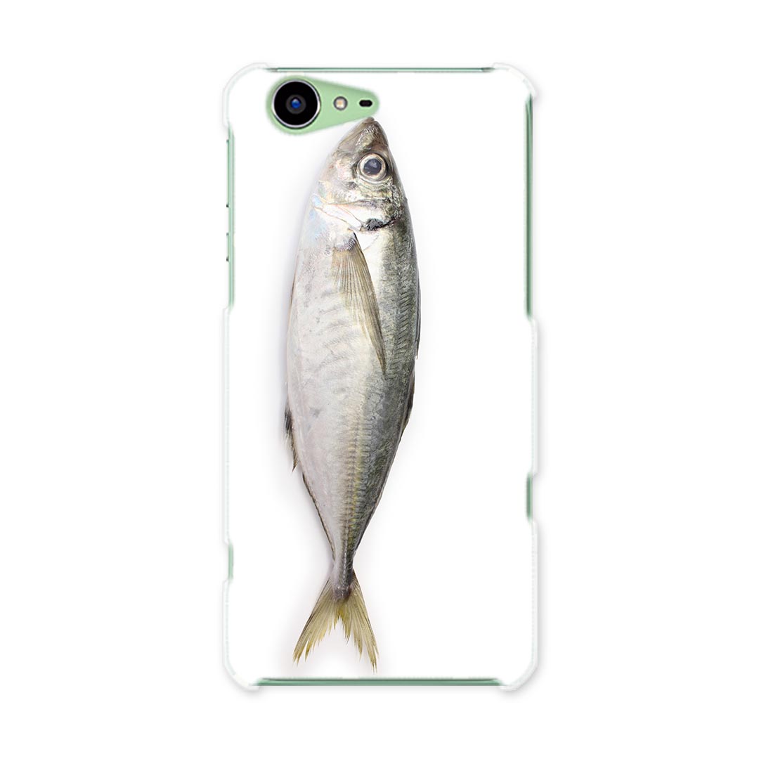 SH-04H AQUOS ZETA アクオスフォン ゼータ sh04h docomo ドコモ スマホ カバー スマホケース スマホカバー PC ハードケース 写真 魚 あじ アニマル 005850