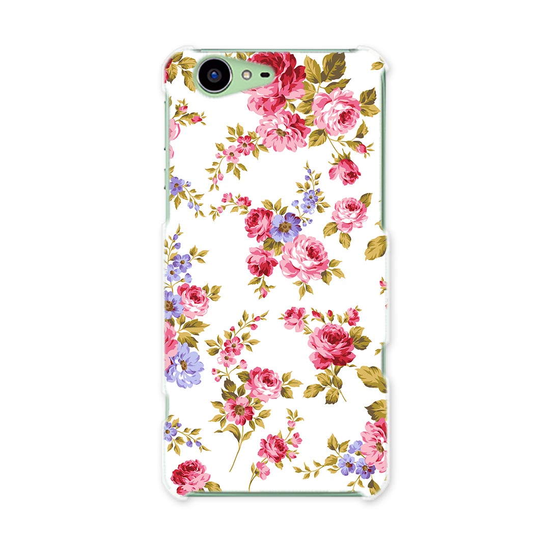 SH-04H AQUOS ZETA アクオスフォン ゼータ sh04h docomo ドコモ スマホ カバー スマホケース スマホカバー PC ハードケース 花　フラワー　ピンク　薔薇 フラワー 008837