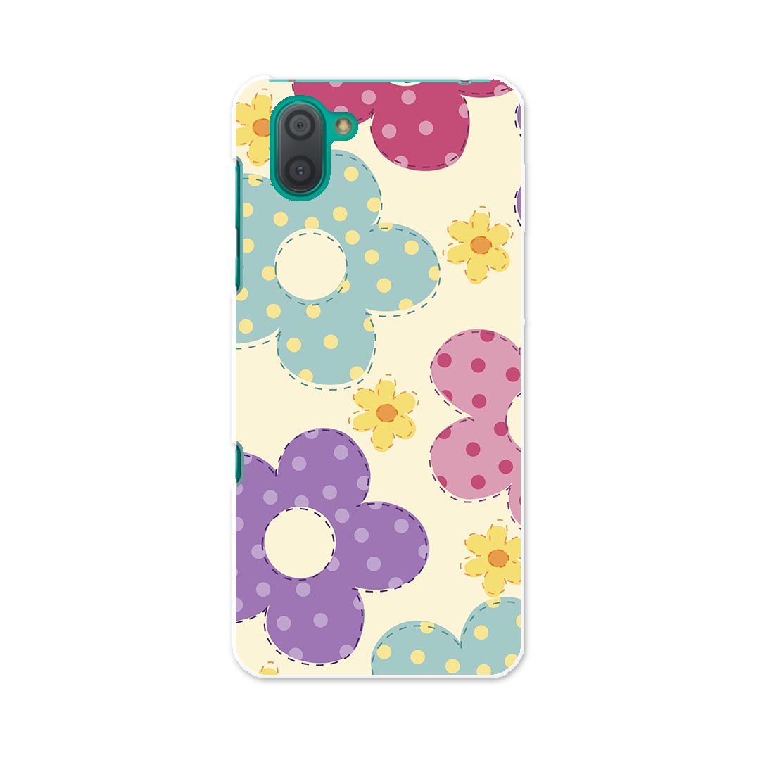SH-04L AQUOS R3 アクオス アールスリー sh04l docomo ドコモ スマホ カバー ケース スマホケース スマホカバー PC ハードケース 000673 花　カラフル