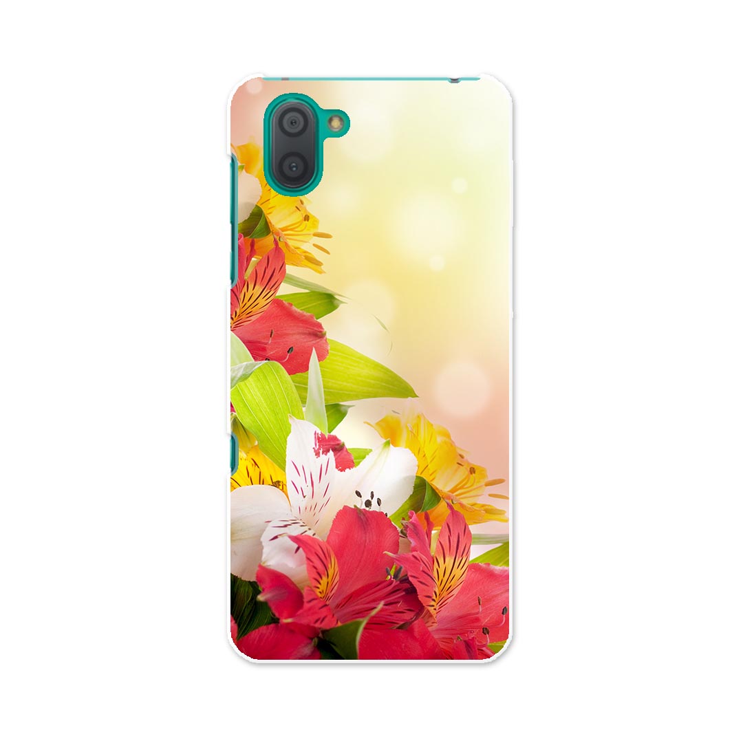 Rakuten - SHV44 AQUOS R3 アクオス アールスリー au エーユー shv44 スマホ カバー 全機種対応 あり ケース スマホケース スマホカバー TPU ソフトケース 000970 花　ツツジ