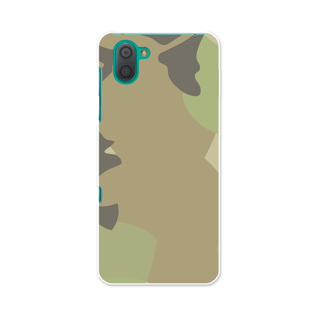 808SH AQUOS R3 アクオス アールスリー 808sh softbank ソフトバンク スマホ カバー ケース スマホケース スマホカバー TPU ソフトケース 003712 迷彩　カモフラ　模様