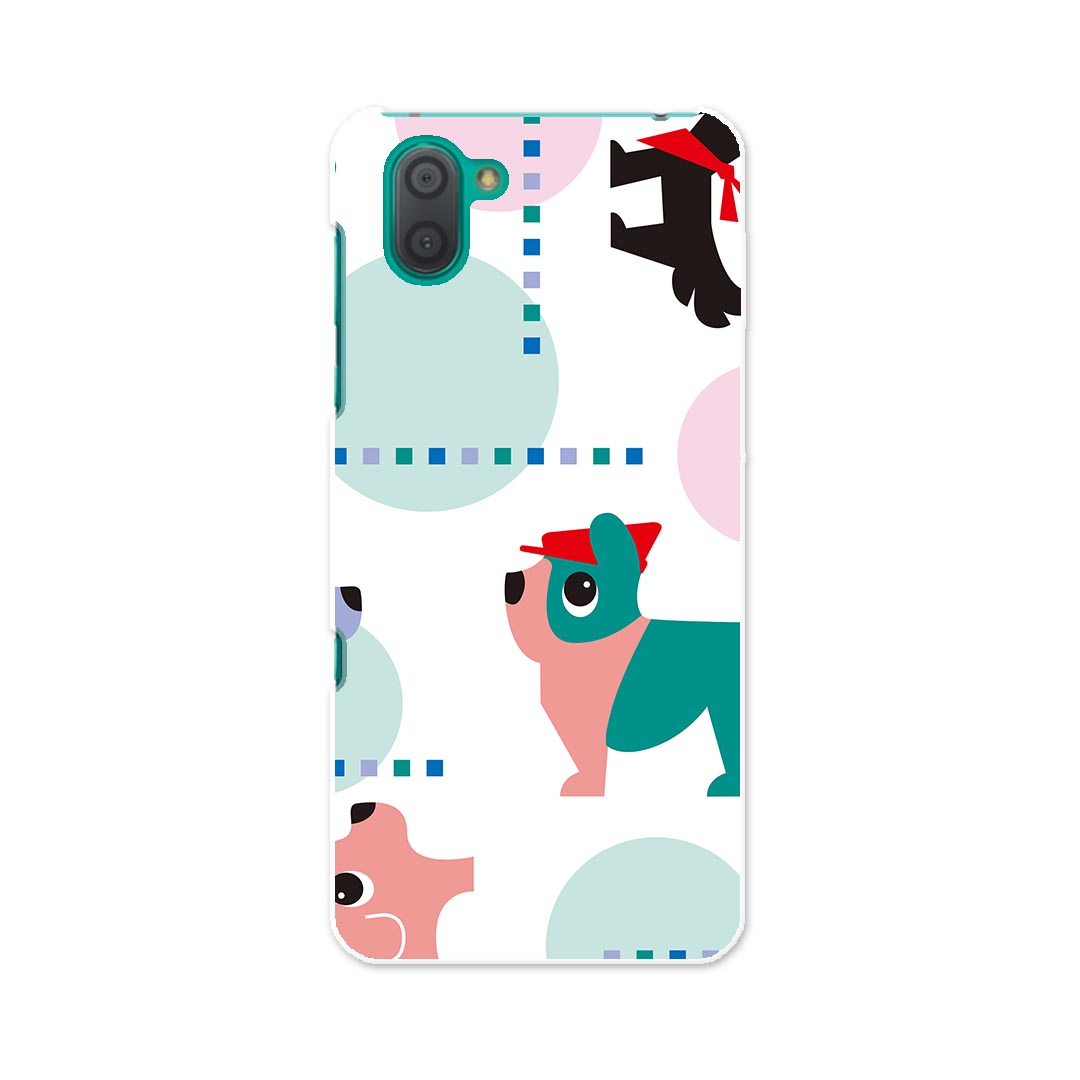 808SH AQUOS R3 アクオス アールスリー 808sh softbank ソフトバンク スマホ カバー ケース スマホケース スマホカバー TPU ソフトケース 003815 犬 動物 キャラクター