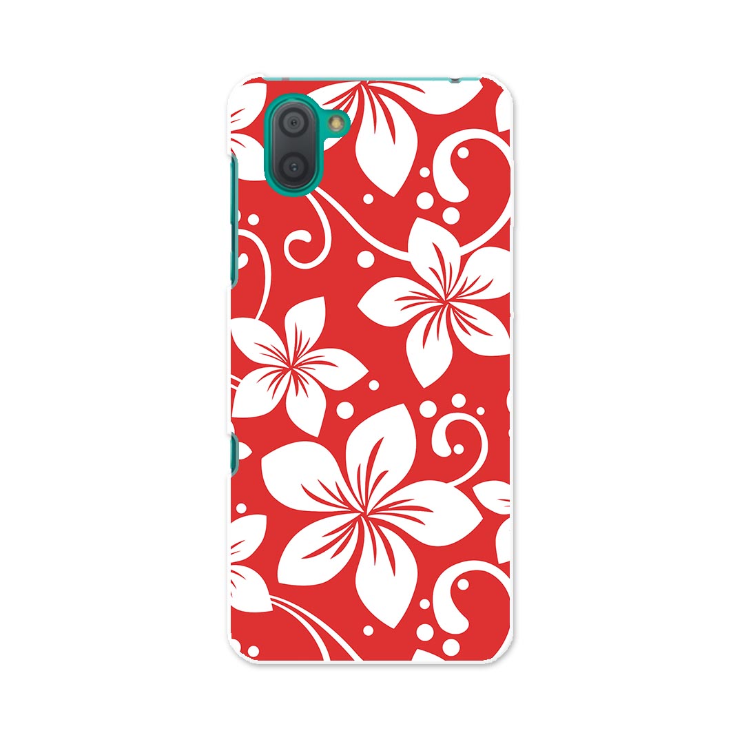 808SH AQUOS R3 アクオス アールスリー 808sh softbank ソフトバンク スマホ カバー ケース スマホケース スマホカバー TPU ソフトケース 004329 花　フラワー　赤