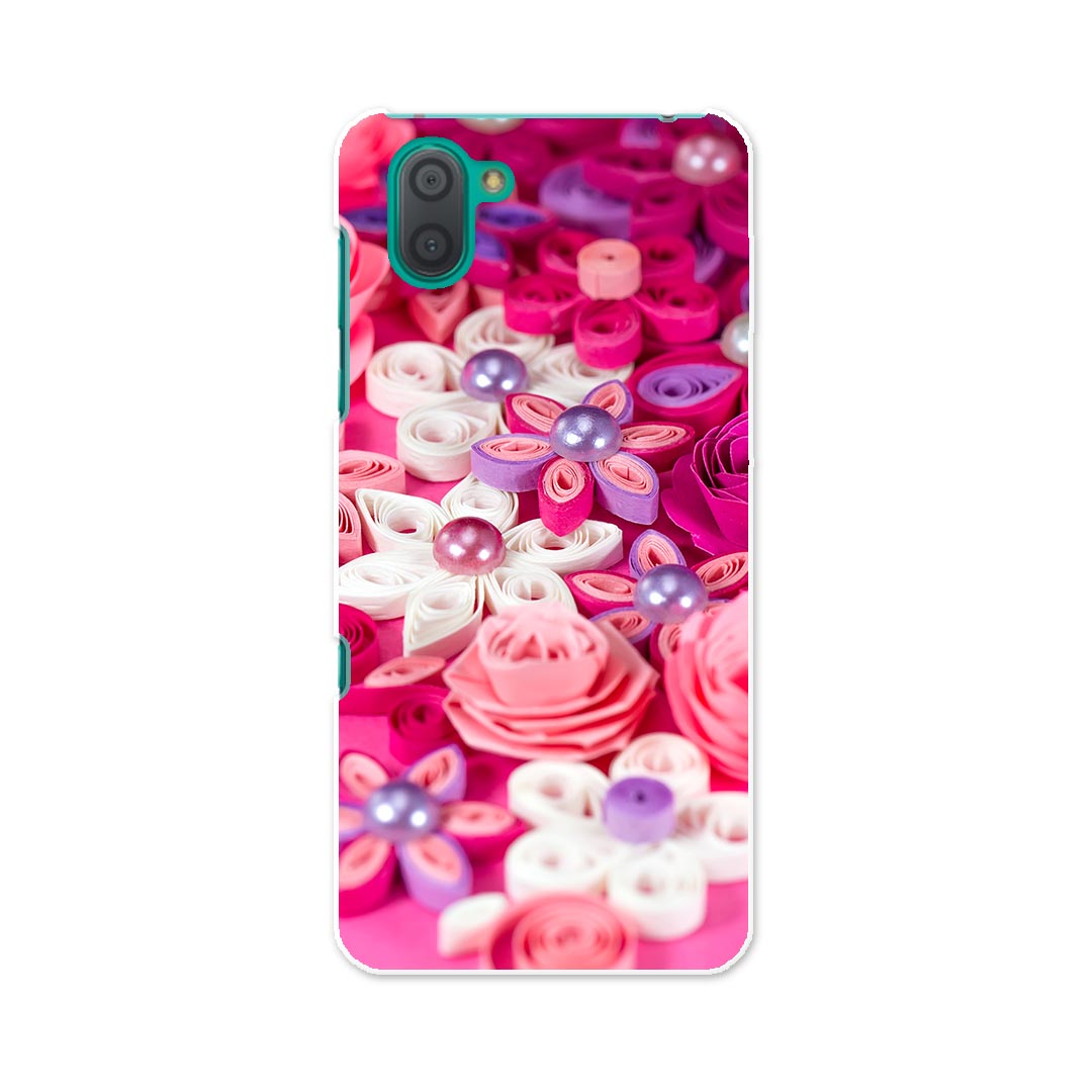 SHV44 AQUOS R3 アクオス アールスリー au エーユー shv44 スマホ カバー 全機種対応 あり ケース スマホケース スマホカバー TPU ソフトケース 004602 花　ガーリー　写真(2.0)