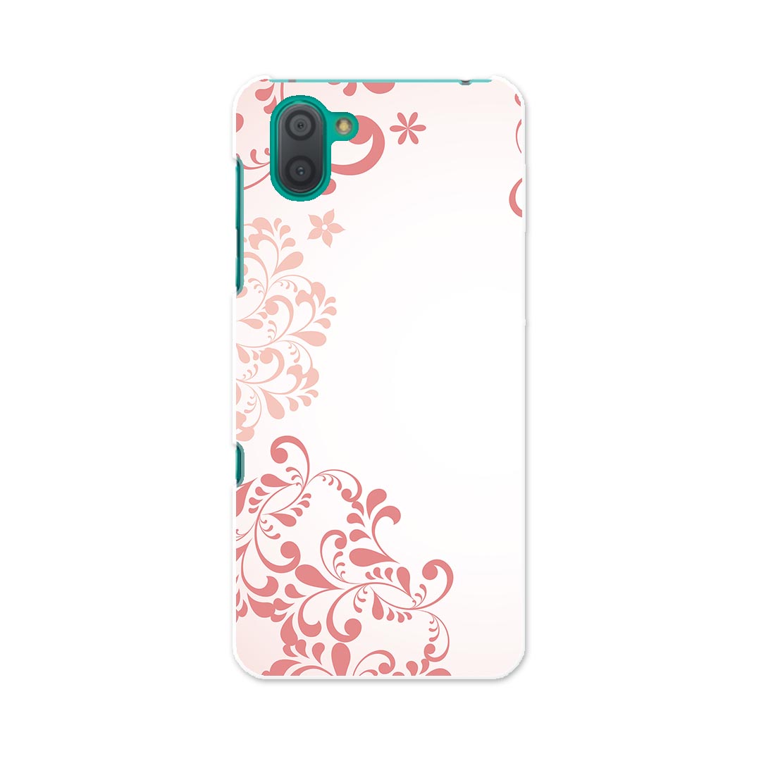 Mobile Phone - SHV44 AQUOS R3 アクオス アールスリー au エーユー shv44 スマホ カバー 全機種対応 あり ケース スマホケース スマホカバー TPU ソフトケース 005655 花　フラワー　ピンク