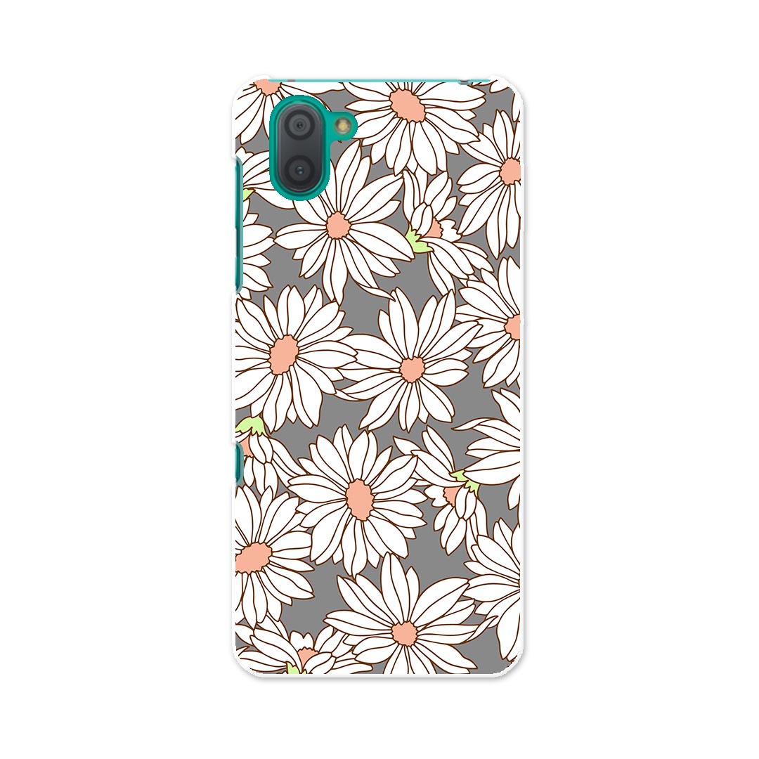 Rakuten - SH-04L AQUOS R3 アクオス アールスリー sh04l docomo ドコモ スマホ カバー ケース スマホケース スマホカバー PC ハードケース 008795 花　フラワー　イラスト
