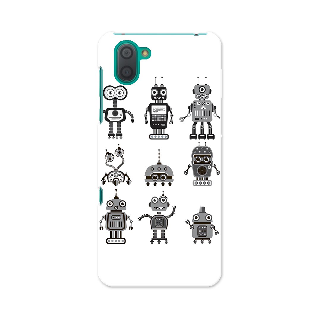 808SH AQUOS R3 アクオス アールスリー 808sh softbank ソフトバンク スマホ カバー ケース スマホケース スマホカバー TPU ソフトケース 010128 ロボット　モノクロ