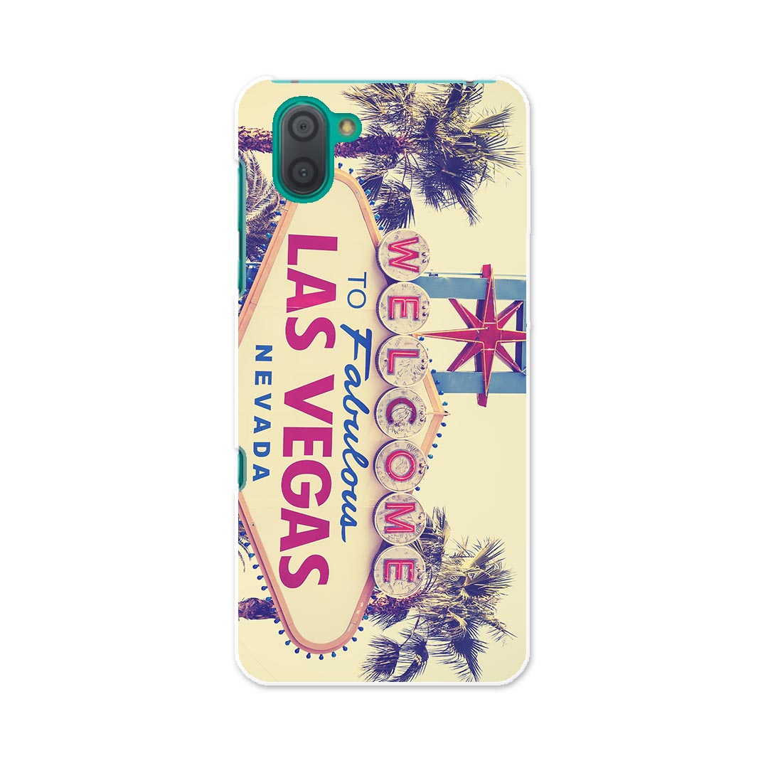 SH-04L AQUOS R3 アクオス アールスリー sh04l docomo ドコモ スマホ カバー ケース スマホケース スマホカバー PC ハードケース 011323 ラスベガス　外国　写真