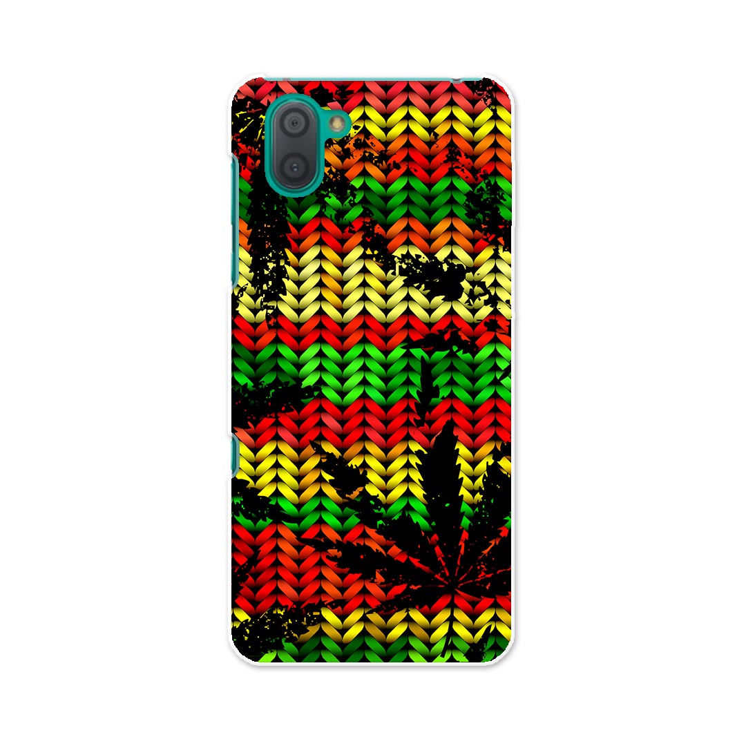 808SH AQUOS R3 アクオス アールスリー 808sh softbank ソフトバンク スマホ カバー ケース スマホケース スマホカバー TPU ソフトケース 011750 レゲエ　カラフル　植物