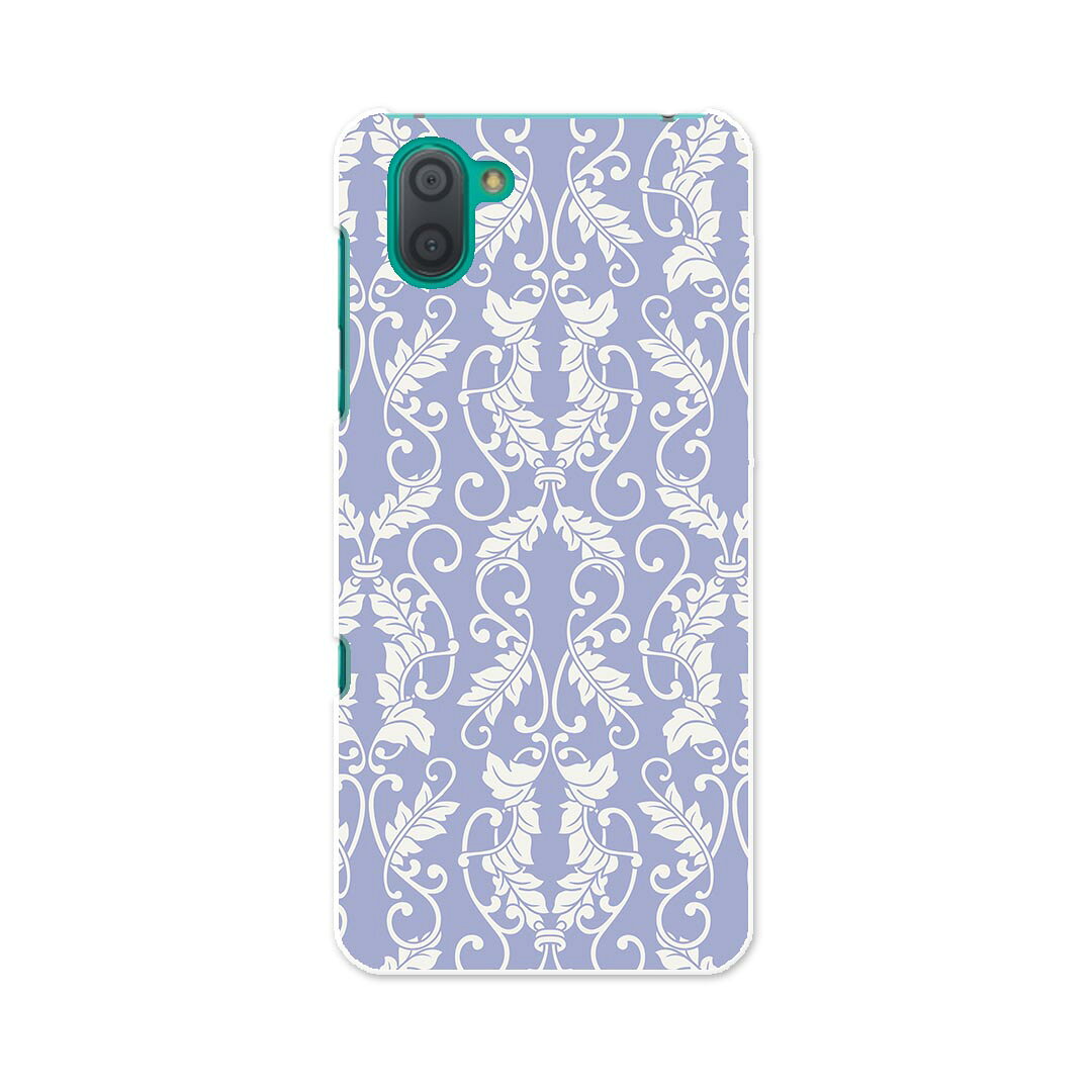 Mobile Phone - SHV44 AQUOS R3 アクオス アールスリー au エーユー shv44 スマホ カバー 全機種対応 あり ケース スマホケース スマホカバー TPU ソフトケース 011798 エレガント　模様　パステル