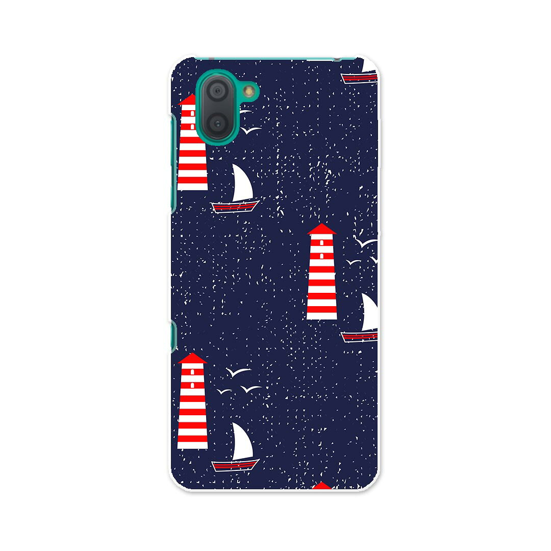 乐天商城 - SH-04L AQUOS R3 アクオス アールスリー sh04l docomo ドコモ スマホ カバー ケース スマホケース スマホカバー PC ハードケース 011983 夏　船　ヨット