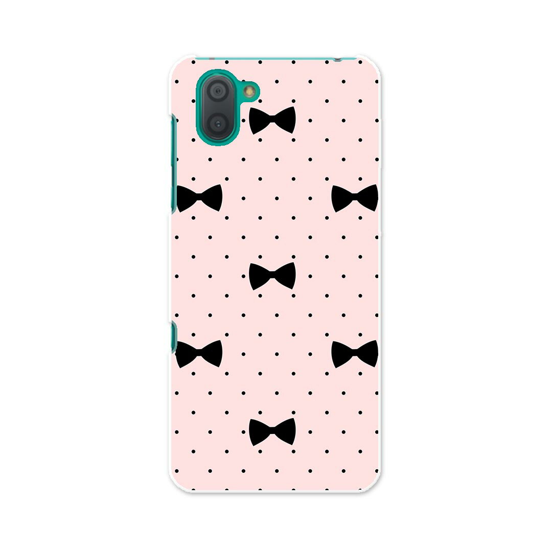 Mobile Phone Cases - SH-04L AQUOS R3 アクオス アールスリー sh04l docomo ドコモ スマホ カバー ケース スマホケース スマホカバー PC ハードケース 012525 ピンク　ドット　リボン
