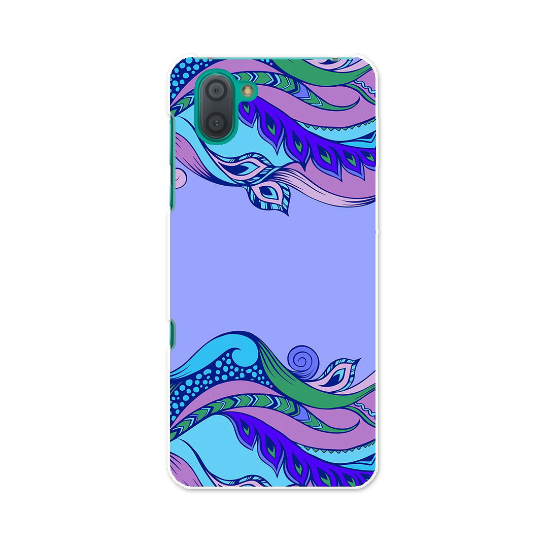 樂天商城 - SHV44 AQUOS R3 アクオス アールスリー au エーユー shv44 スマホ カバー 全機種対応 あり ケース スマホケース スマホカバー TPU ソフトケース 012765 エスニック　波