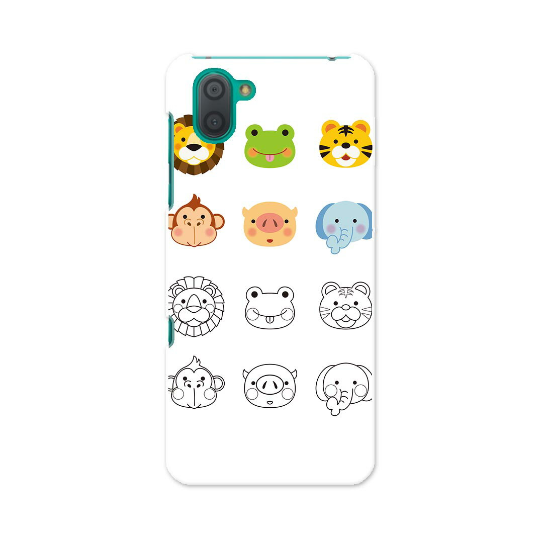 808SH AQUOS R3 アクオス アールスリー 808sh softbank ソフトバンク スマホ カバー ケース スマホケース スマホカバー TPU ソフトケース 013543 動物　可愛い　子供