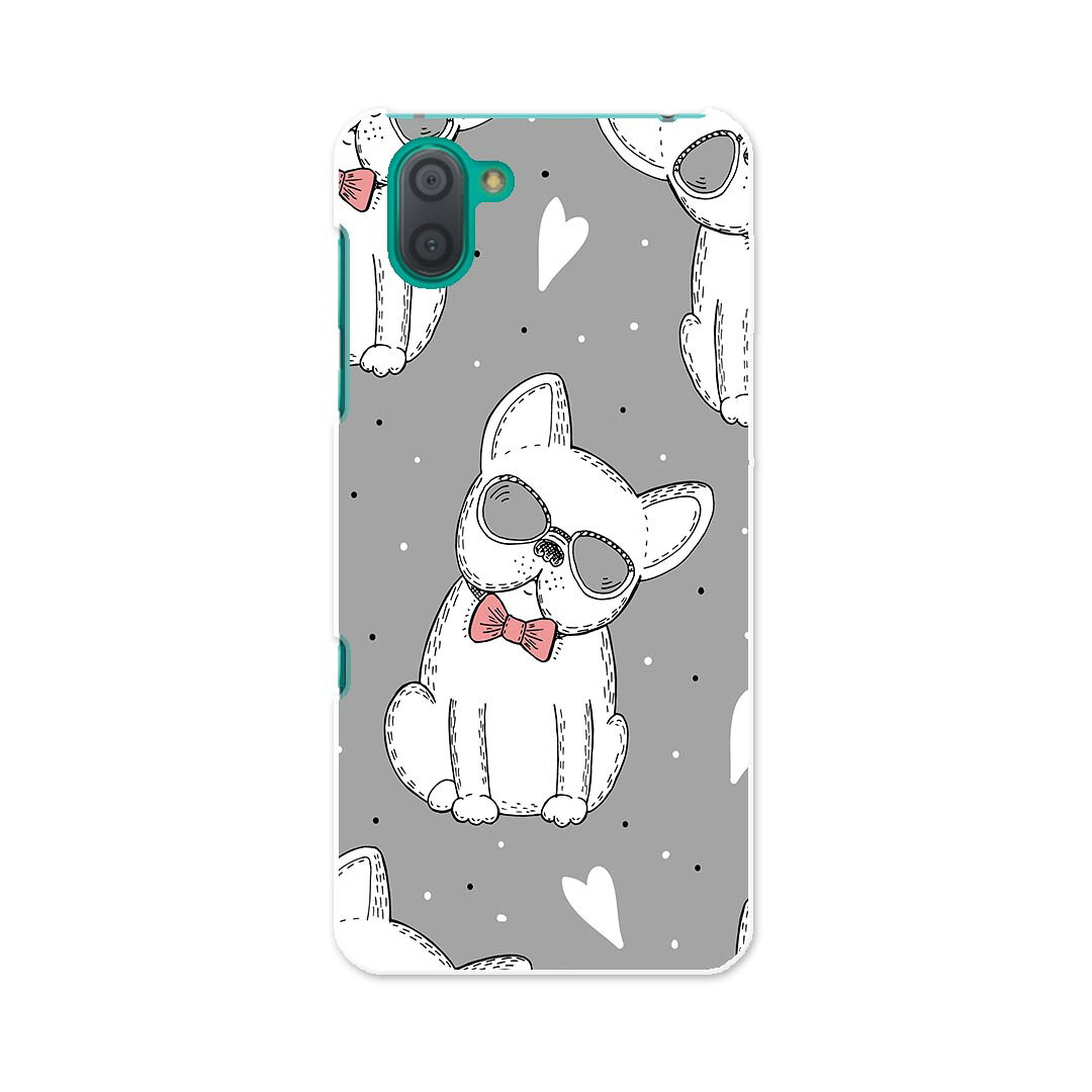 Rakuten - SH-04L AQUOS R3 アクオス アールスリー sh04l docomo ドコモ スマホ カバー ケース スマホケース スマホカバー PC ハードケース 013926 犬　動物　ハート