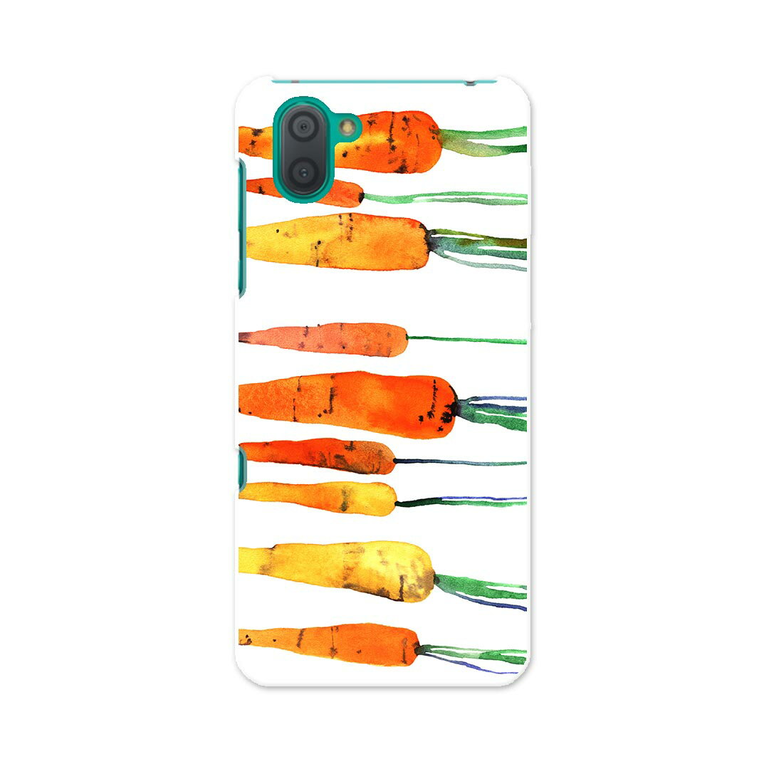 808SH AQUOS R3 アクオス アールスリー 808sh softbank ソフトバンク スマホ カバー ケース スマホケース スマホカバー TPU ソフトケース 014822 ニンジン　オレンジ　野菜