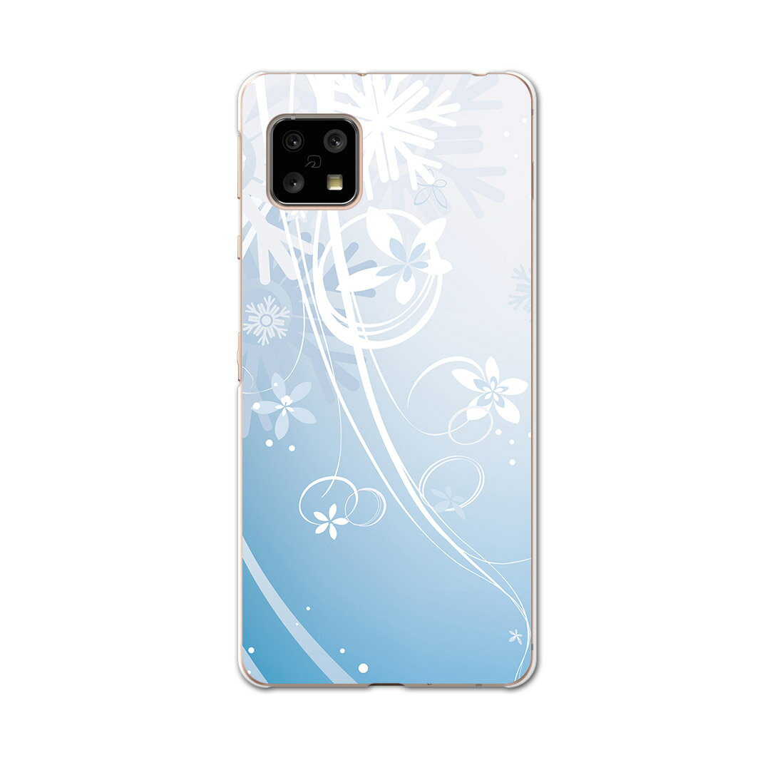 AQUOS sense5G 専用ケース ハードケース SH-53A docomo ドコモ igcase スマホカバー カバー ケース 001478 その他 雪　冬