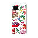AQUOS sense5G 専用ケース ハードケース SH-53A docomo ドコモ igcase スマホカバー カバー ケース 005541 ユニーク 沖縄 イラスト カラフル