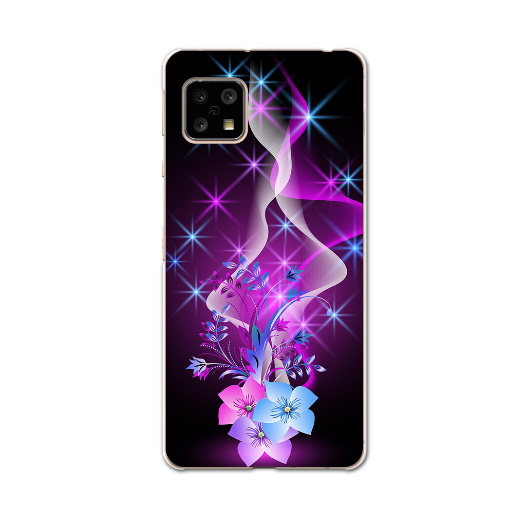 乐天商城 - AQUOS sense5G 専用ケース ハードケース SH-53A docomo ドコモ igcase スマホカバー カバー ケース 006055 クール 花　フラワー