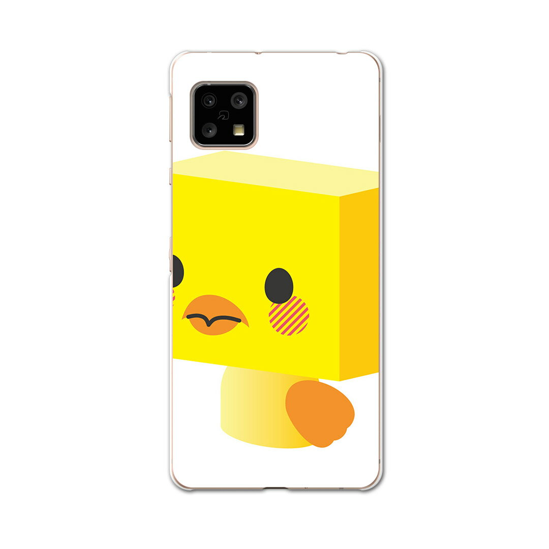 AQUOS Sense4 専用ケース ハードケース SH-41A docomo ドコモ igcase スマホカバー カバー ケース 007136 ラブリー ユニーク ひよこ　キャラクター